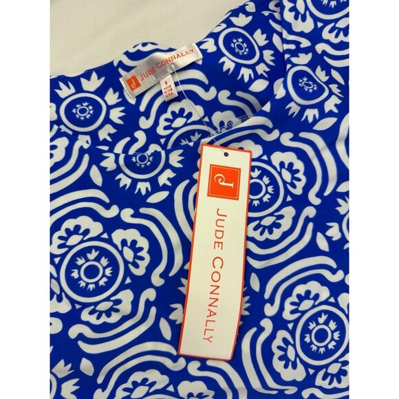 NWT Jude Connally Beth Dress Lightweight Jude Cloth Traditional Foulard S $178 - Picture 5 of 8